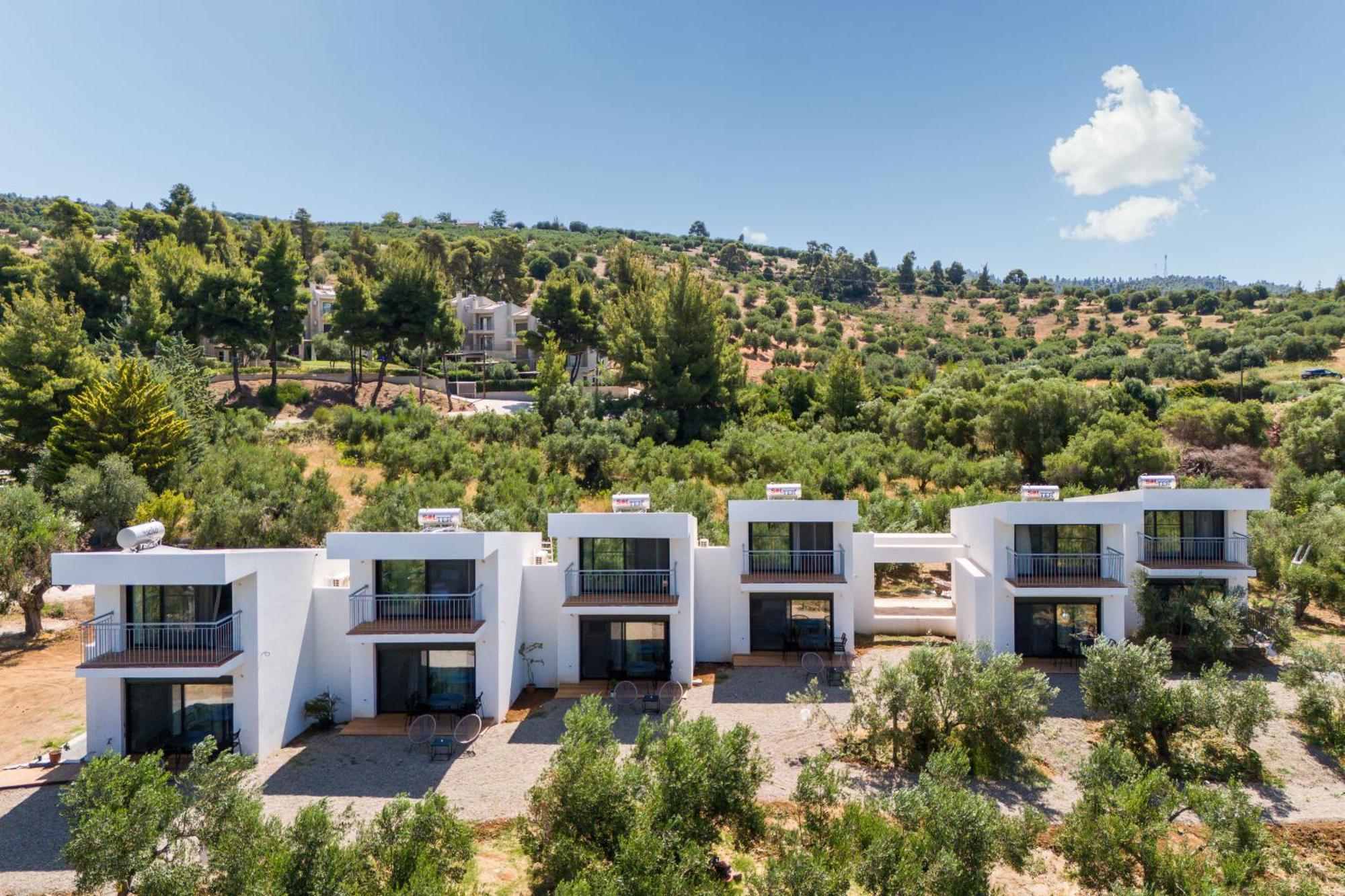 Olea Villas By Halu!, Cozy Villa In Nikiti Lagomandra Ngoại thất bức ảnh